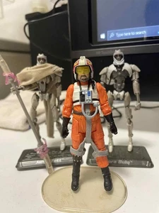 Star Wars 3.75"Jek Porkins Red Six ( TRU) and VC Magna Guard x2 - Picture 1 of 8