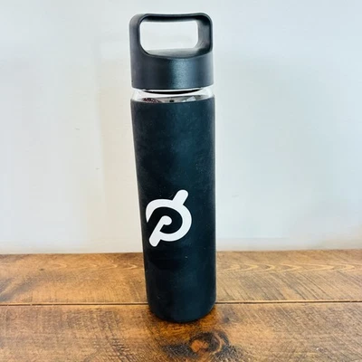 Peloton Glass Water Bottle w/ Silicone Non-Slip Grip 16 oz - Image 1 of 4
