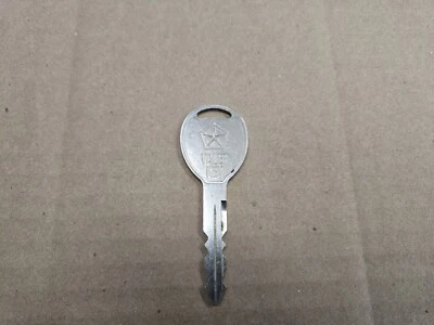 Dodge Chrysler Plymouth Jeep OEM Factory Chrome Vintage Ignition Valet Key - Image 1 of 2