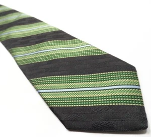 Robert Graham Mens Tie Knowledge Wisdom Truth Green Necktie Geometric Pattern - Picture 1 of 11