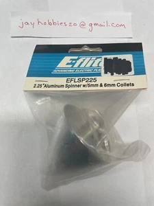 Eflite 2.25" 2 1/4" Inch Aluminum Electric Motor Spinner with 5mm & 6mm Collets - Picture 1 of 3