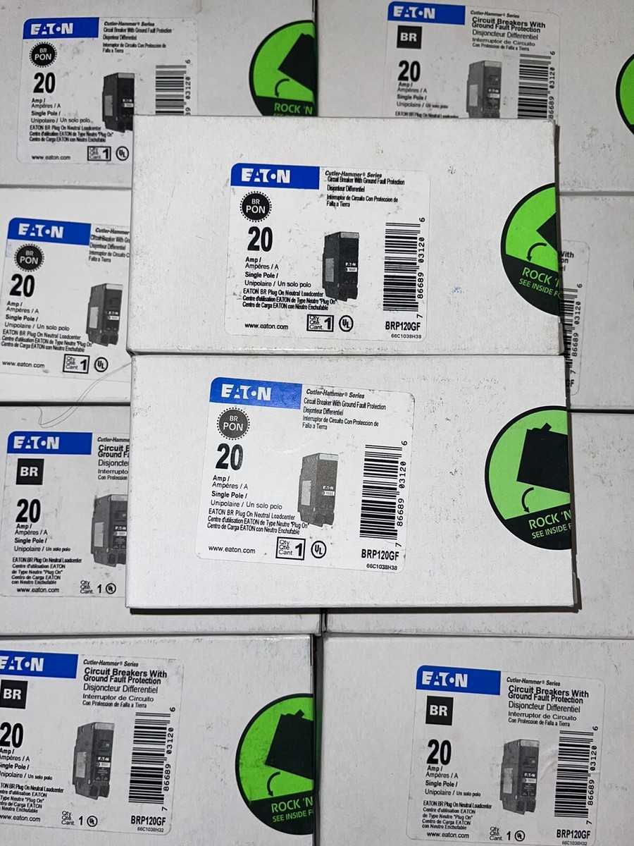 Eaton BRP120GF GFCI Circuit Breaker | Acquisti Online Su - Foto 11