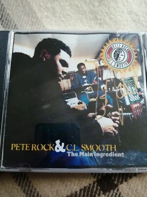 CL Smooth The Main Ingredient Signed Autographed CD Cover Rap Hip Hop Foto 1 de 2