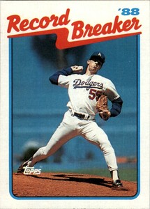 1989 Topps MLB Orel Hershiser #5