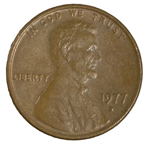 1977-D Lincoln Penny D Mint Mark Filled and Rotated Restaño Error collector Rare - Picture 1 of 12