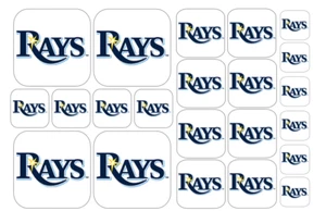 22 MLB Team Logo Stickers - Matte/Gloss Paper Options - 4 Different Sizes in One - Picture 1 of 36