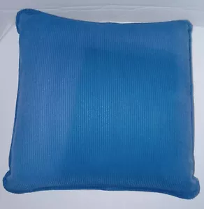 My Massage Pillow Vibrating Blue Corduroy Massage Pillow 13.5" X 12.5" - Picture 1 of 5