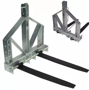 Traktor Palettengabel 900kg Kat 1 Dreipunkt-Heck Gabelzinken Staplergabel 56135 - Bild 1 von 5
