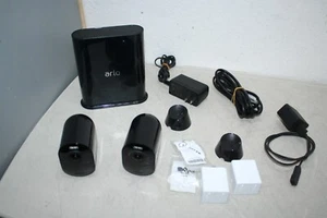 2 Telecamere di Sicurezza Arlo VMC5040 ULTRA Sistema Stazione Base +Batteria +Montaggio - NERO - Foto 1 di 9