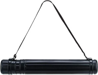 Almacenamiento en tubo de póster - extensible 17"-27" para documentos, arte, planos, pantalla Foto 1 de 4