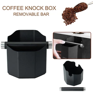 Kaffeesatzklopfer-Box Removable Knock Bar Espresso Residue Bin Non-Slip Base - Bild 1 von 14