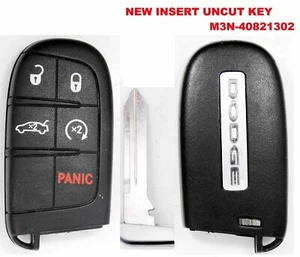 UNLOCKED DODGE CHARGER CHALLENGER SMART KEY REMOTE FOB 05026676 M3N-40821302 - Picture 1 of 3