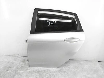 Ford Fiesta 2014-2019 hatchback conductor trasero puerta izquierda - lingote plateado Foto 1 de 4