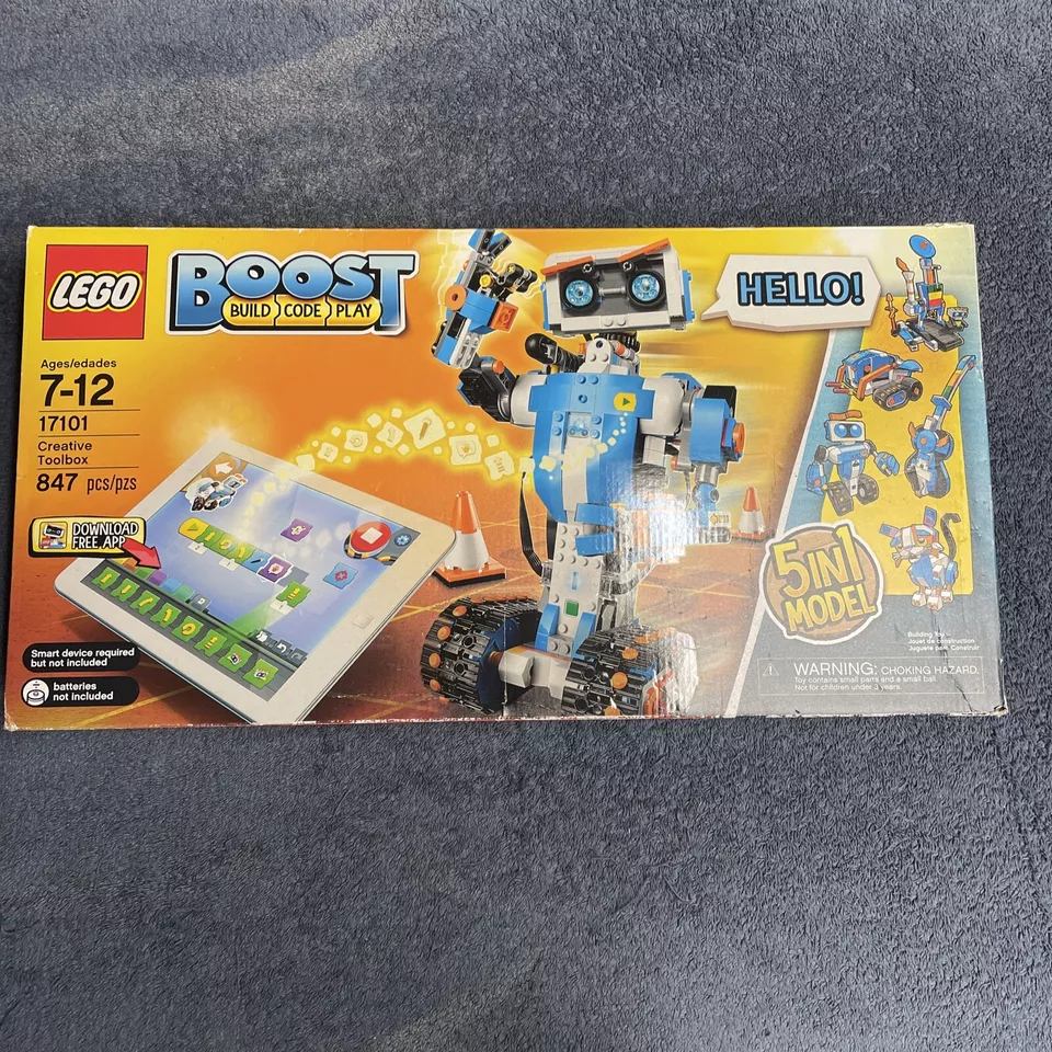 LEGO 17101 Boost Creative Toolbox 90% Sealed Complete W/Box & Extras  - Image 1 of 4