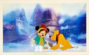 ORIGINAL MICKEY MOUSE PRODUCTION CEL, DISNEY, PRINCE & PAUPER 1990 - Bild 1 von 3