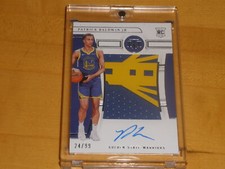 2022-23 National Treasures RPA Autograph Auto Patch Patrick Baldwin Jr 24/99 RC