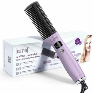Straight Hair Comb Easy carry straightener combs,Oblate comb, Multi-purpose curl - Picture 1 of 7