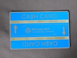 Cash Card MINT Ongebruikt USA $10 - Michigan Bell / 707C - Imagen 1 de 1