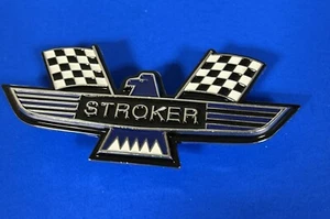 STROKER Eagle Bird Fender Emblems -blue/silver - Bild 1 von 2