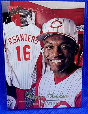 1994 Studio Reggie Sanders #172 Cincinnati Reds  - Image 1 of 2