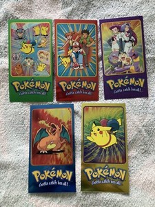 Pokemon Topps Chrome TV Animation Edition Series 2 Box Topper Set 1 2 3 4 5 RARE
