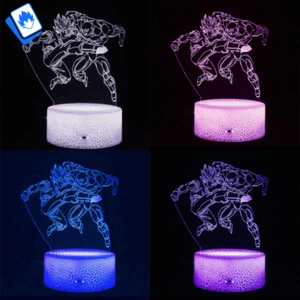 Lampada 3D LED USB Dragonball Z Vegeta Bulma Trunks Sfera Base con Telecomando - Bild 1 von 11