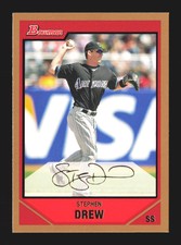 2007 Bowman Baseball Gold #5 Stephen Drew