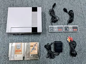 Nintendo Entertainment System NES Original Zelda I & II Set Nuevo 72 Pin! - Imagen 1 de 5
