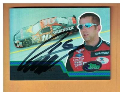 Greg Biffle Autographed 2003 eTOPPS NASCAR Racing Card Signed  - Image 1 of 2