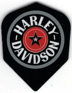 Harley Davidson Star Logo Dart Flights: 3 per set - Picture 1 of 4