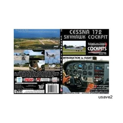 Cessna 172 Skyhawk Cockpit-Intro to Flight Series-"Learn How to Fly" DVD Video! - Image 1 of 3