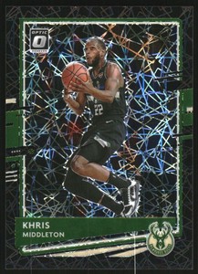 2020-21 Donruss Optic Black Velocity #55 Khris Middleton /39
