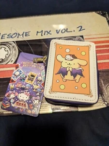 Her Universe Hello Kitty & Friends POMPOMPURIN Magic Card Blind Coin Purse New - Picture 1 of 3