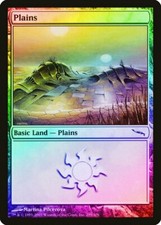 Plains (289) FOIL Mirrodin NM Basic Land MAGIC THE GATHERING MTG CARD ABUGames
