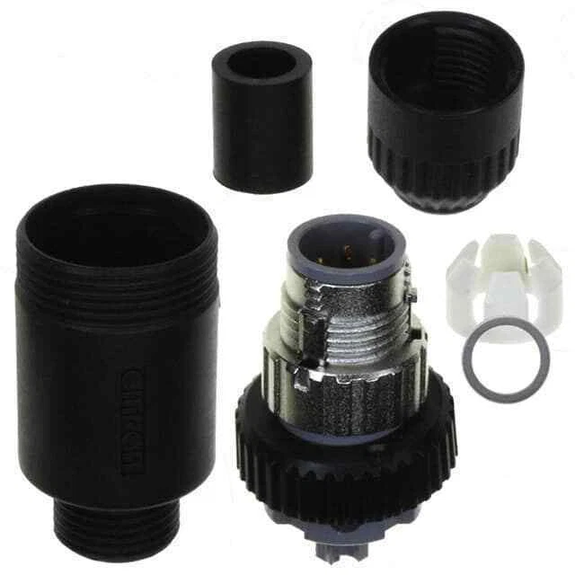 CONN PLUG MALE 4POS GOLD SCREW - Image 1 of 1