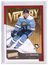 Tyler Kennedy 2011-12 Upper Deck Victory Red Parallel Card #154
