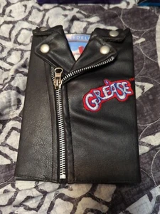 Grease The Movie Dvd With Leather Jacket Case - Picture 1 of 3