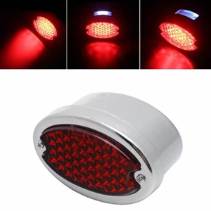 LED Cateye Tail Light For Suzuki Boulevard C50 M50 M90 S40 C50T C90T M109R Honda - Picture 1 of 9