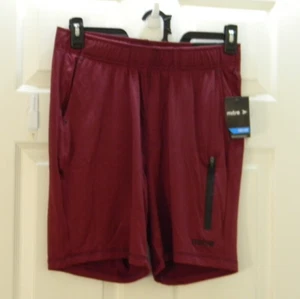 Pantalones Cortos Mitre Proflow Granate Borgoña Hombres Talla S Cintura Elástica Nuevos con Etiquetas - Imagen 1 de 6