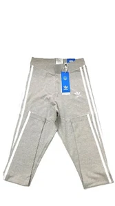 Adidas Damen Original Adicolor Classics 3-Streifen Tights (Heather Grey) - Bild 1 von 2