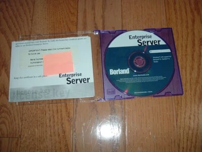 Borland Enterprise Server Visibroker edition - original disk with license key - Image 1 of 2