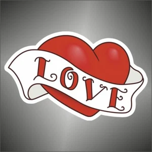 adesivo cuore heart cœur Herz sticker - Bild 1 von 1