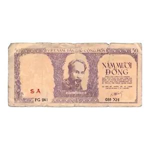 Vietnam - billet 50 dong - 1952 - Giay Bac - B - P.39 - papier-monnaie - Foto 1 di 2