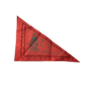 Thai Chinese pennant talisman cloth Cai Xingia money fortune Goddess amulet - Picture 1 of 7