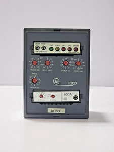 GE RMS7 TRIP UNIT RMS70002433 10055957G1 (800 A) - Foto 1 di 7