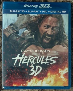 NEW Hercules 3D Blu-ray DVD Digital Copy, 2014, 3-Disc Set Unrated Extended Cut - Picture 1 of 1