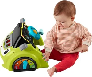 Baby & Toddler Learning Toy Laugh & Learn Sit & Steer Driver Car Activity Cen... - Picture 1 of 6