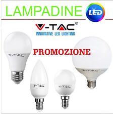 LAMPADINE LAMPADA LED ATTACCO E27,E14 SFERA,CANDELA,GOCCIA 4W,6W,10W,15W V-TAC 