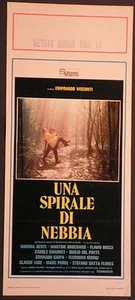 Locandina UNA SPIRALE DI NEBBIA 1977 MARINA BERTI, MARTINE BROCHARD FLAVIO BUCCI - Picture 1 of 1