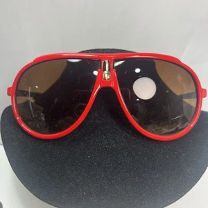 Vintage Men’s Red Framed Turbo Sunglasses Dazed and Confused DC - Picture 1 of 5